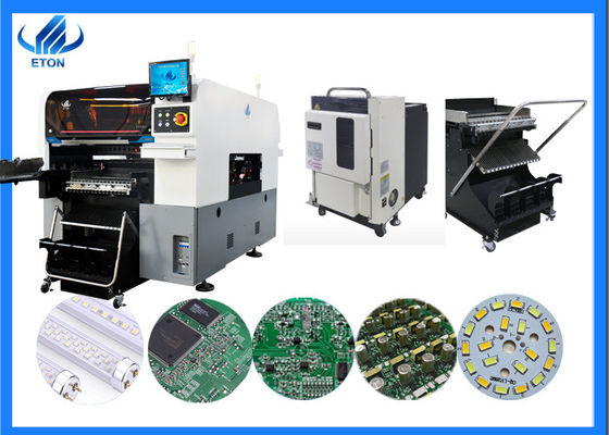 0201 0402 smtラインのためのleb SMDの一突きそして場所SMTの土台機械