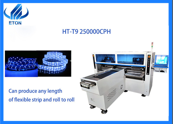 ETONは68ヘッドSMTの一突きおよび場所機械が付いている機械250000CPHを作るあらゆる長さの適用範囲が広いストリップSMTに適用する