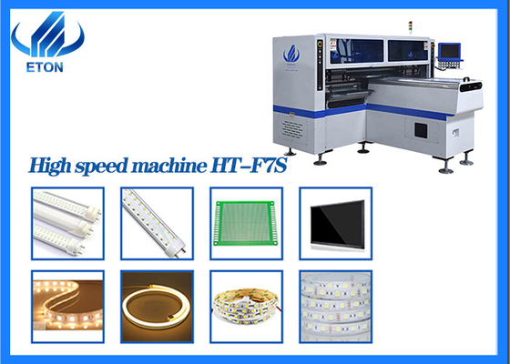 LEDの管ライト高速SMT Mounter 18000CPH高精度SMTの一突きおよび場所機械