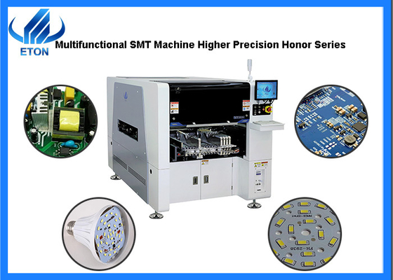 高精度SMTの一突きの場所機械LEDプロダクトのための理性的な二重ヘッド テープ送り装置