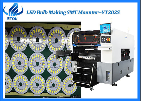 20のノズルとの機械SMT Mounter 80000CPHを作るYT202S LEDの球根