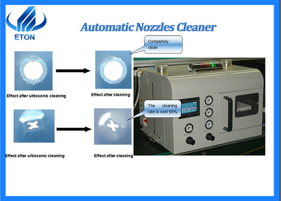 自動SMTはLEDの生産ラインの異なったタイプ ノズルのための洗剤をノズルを通して出す