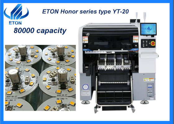 80000 CPH SMT Mounter 20の頭部自動SMTの一突きおよび場所機械