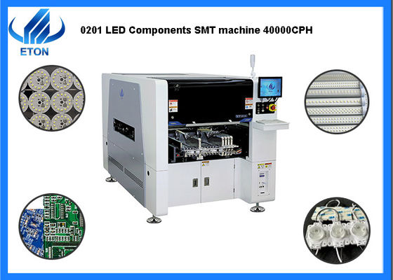 LEDプロダクトのために理性的な高精度SMTの一突きの場所機械二重頭部