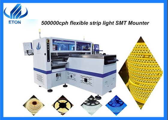 高速T9-2S SMTピックアンドプレイスマシン LEDストライプ生産のための500000 CPH