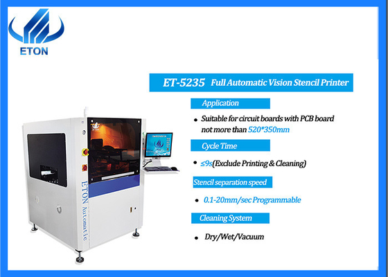 LED making PCB soldering automatic machine SMT Stencil Printer