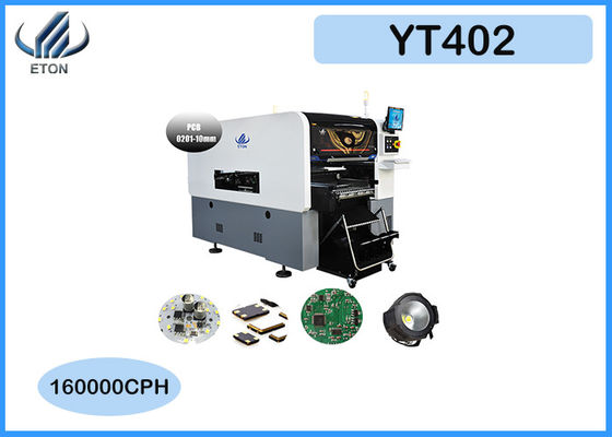 120000のCPHの高精度0201~10mmの部品の広い使用SMT Mounter
