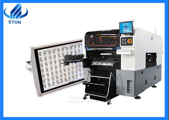 複雑な部品BGA CSPのためのSMTの一突きの場所機械二重モジュールの配置の頭部