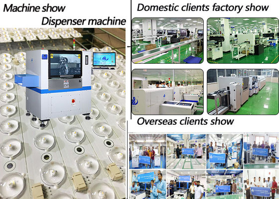 CCDポジショニング システムとの自動接着剤ディスペンサー機械1800mmの長さ