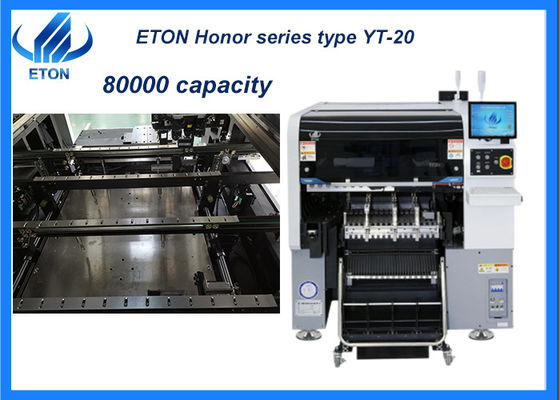 80000 CPH SMT Mounter 20の頭部自動SMTの一突きおよび場所機械