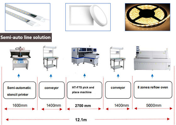 1700KG LED線形製品 設置 SMT 高速生産機器