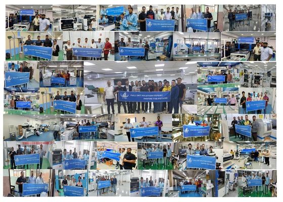 LEDチューブSMT製造機 250000CPH自動PCB溶接機