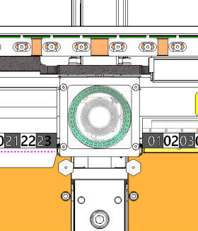 10 ノズル統合ヘッドLEDディスプレイ SMTPCBサイズ50*50mmから500*450mmのためのピックアンドプレイスマシン