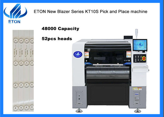 精密10ノズルのSMT配置マシン 0402部品 220V電源と2080KGの容量