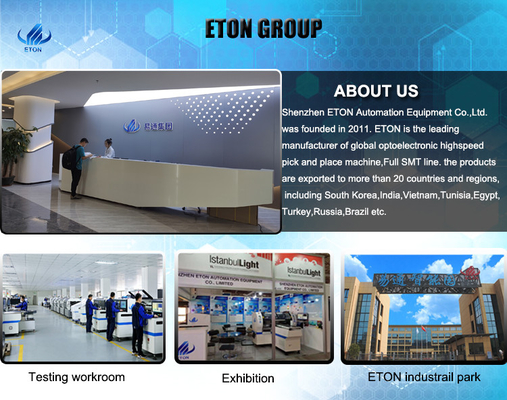 ETON HT-E8D 線形モーター 90000cph ピックアンドプレイス マシン LED照明製造機械