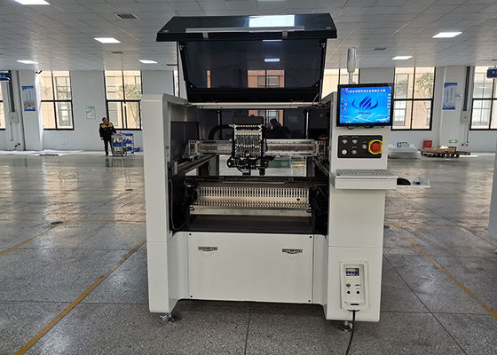 高精度の認識空気LEDのsmtの一突きおよび場所機械